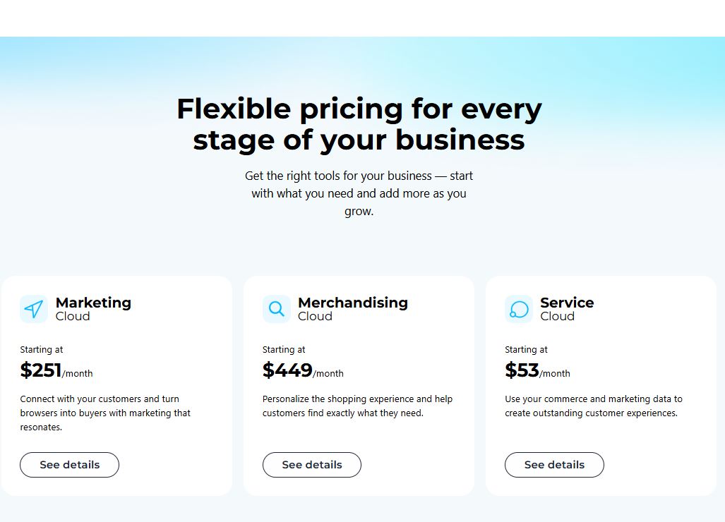 Maropost pricing on August 29, 2025
