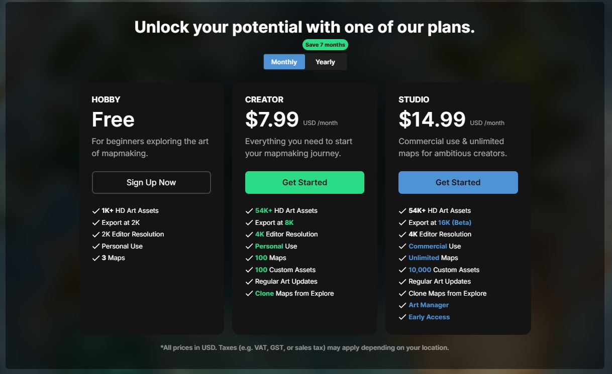 Inkarnate pricing on January 5, 2026